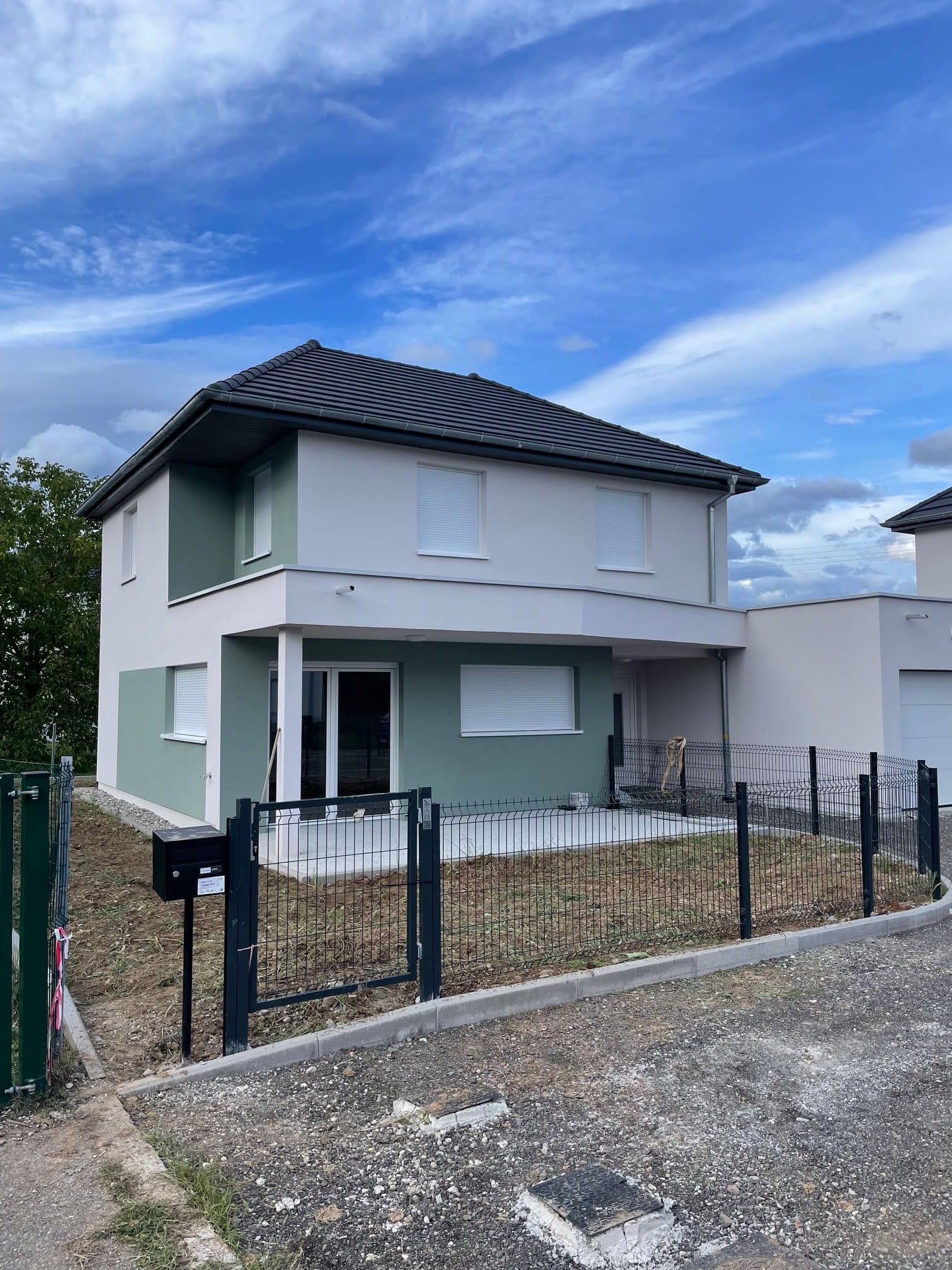 maison jumelée - Soultz - fin de chantier